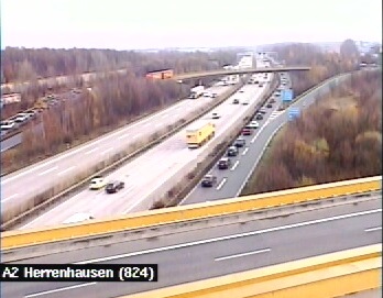 Kamera 2 - Standort A2 AS Hannover-Herrenhausen A2 Berlin